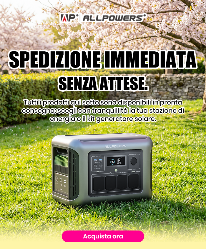 R1500 LITE Centrale Elettrica Portatile 1600W 1056Wh LiFeP04 Batteria