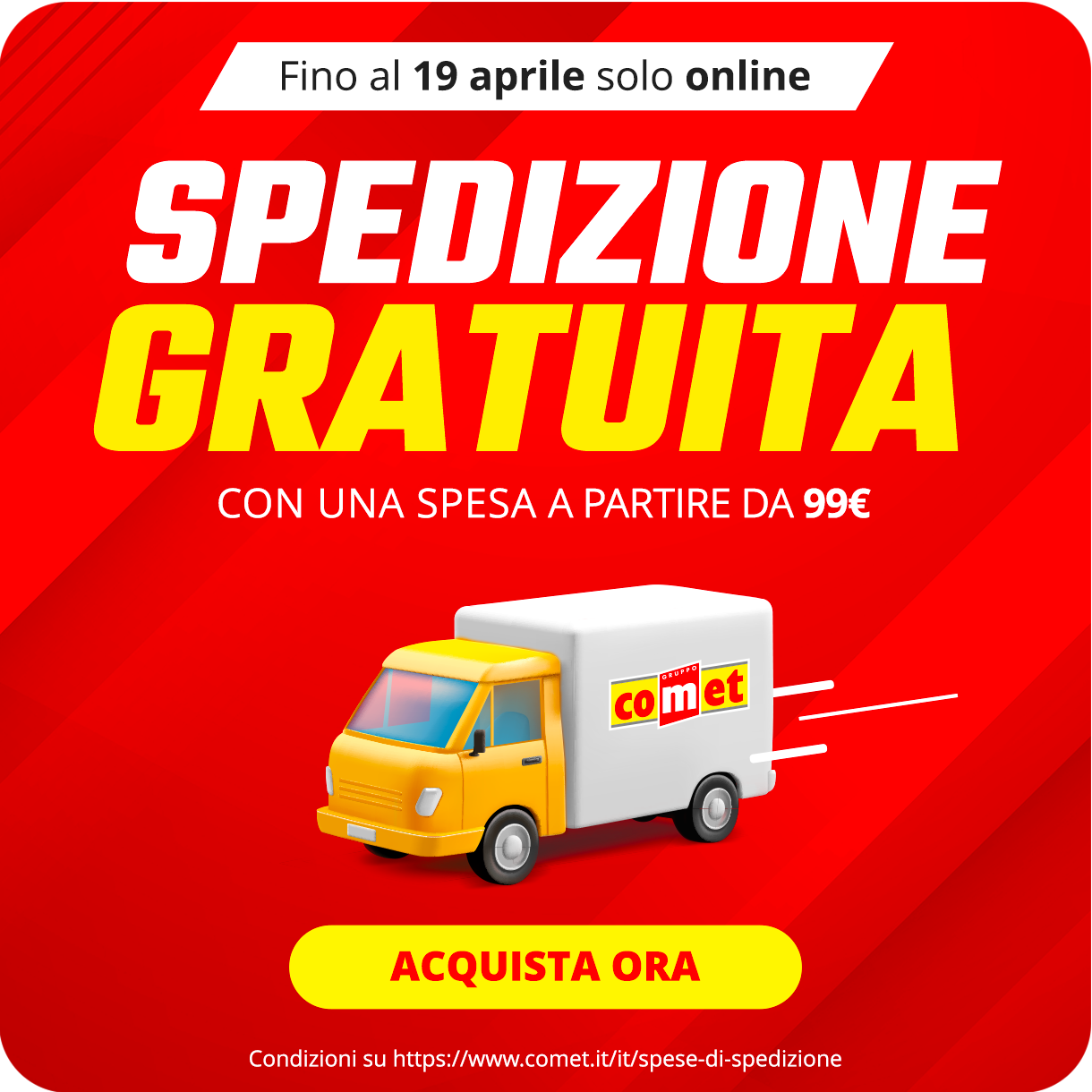 Spedizione Gratuita
