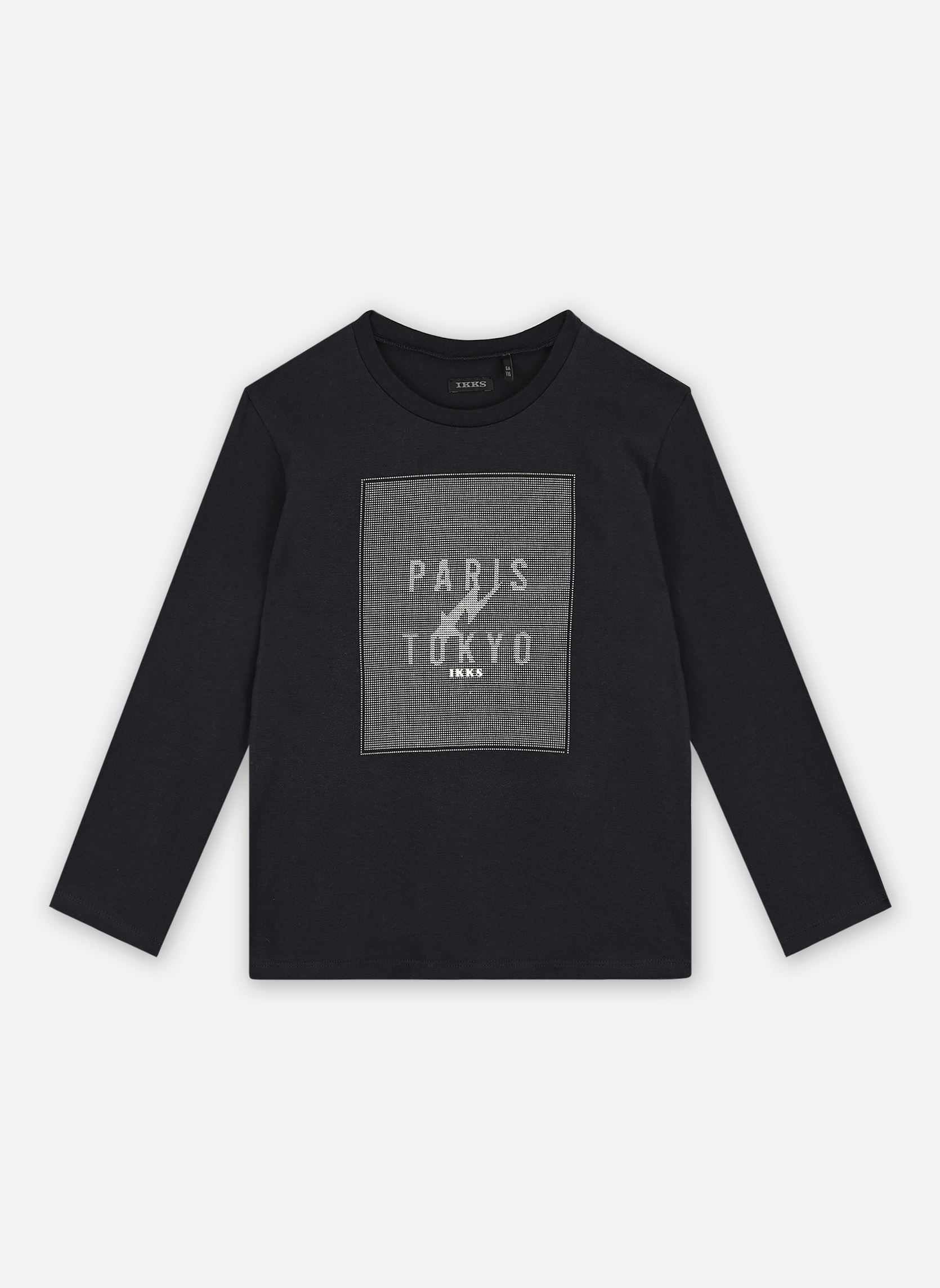 IKKS JUNIOR T-shirt maniche lunghe XZ10023 ragazzo blu