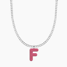 Collana MILLELUCI con ciondolo INIZIALE Collana MILLELUCI con ciondolo INIZIALE