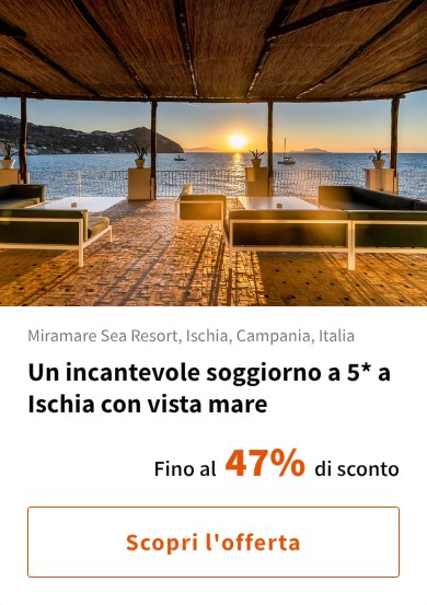 Un incantevole soggiorno a 5* a Ischia con vista mare