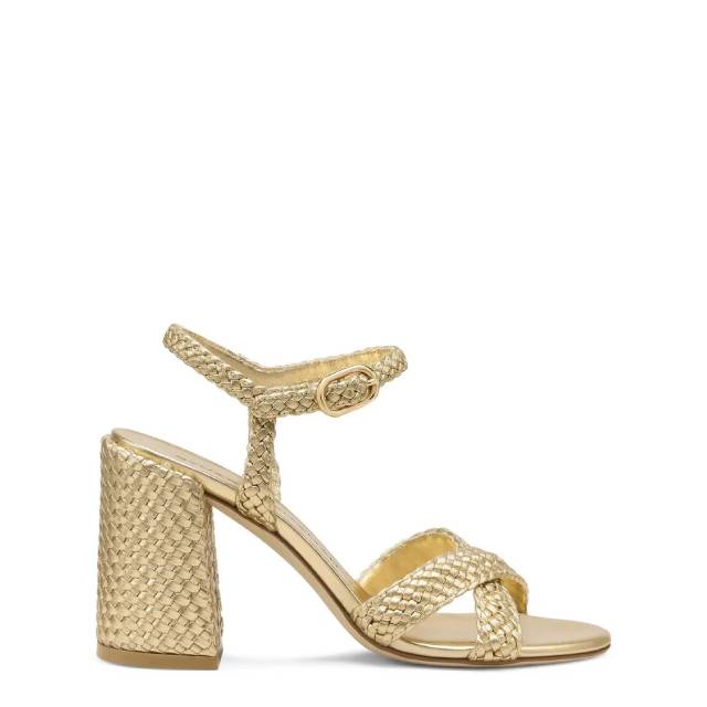 ALYSSA WOVEN BLOCK 85 SANDAL