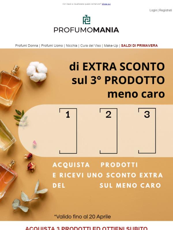 ❄️Acquista 3 Prodotti 🔜 Extra Sconto del 25% sul meno caro🛒