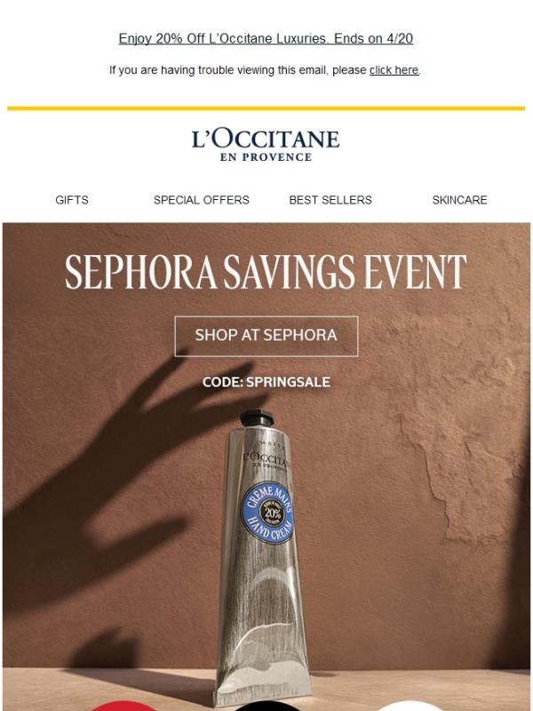 Sephora Savings Event is Here