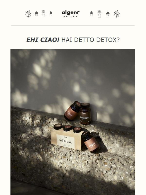 💪 Prontǝ al Detox: un programma specifico per te!