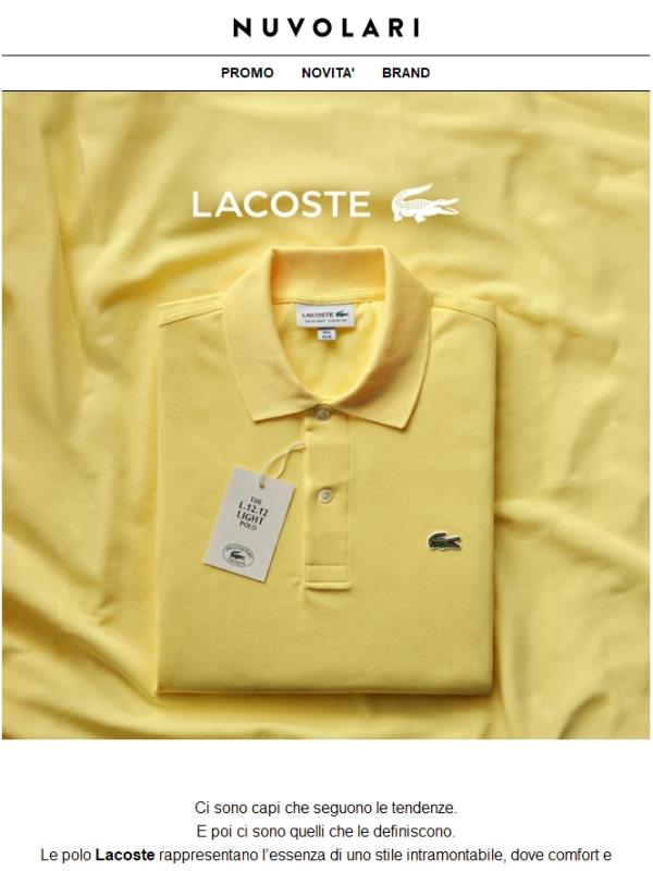 Esplora la collezione Lacoste