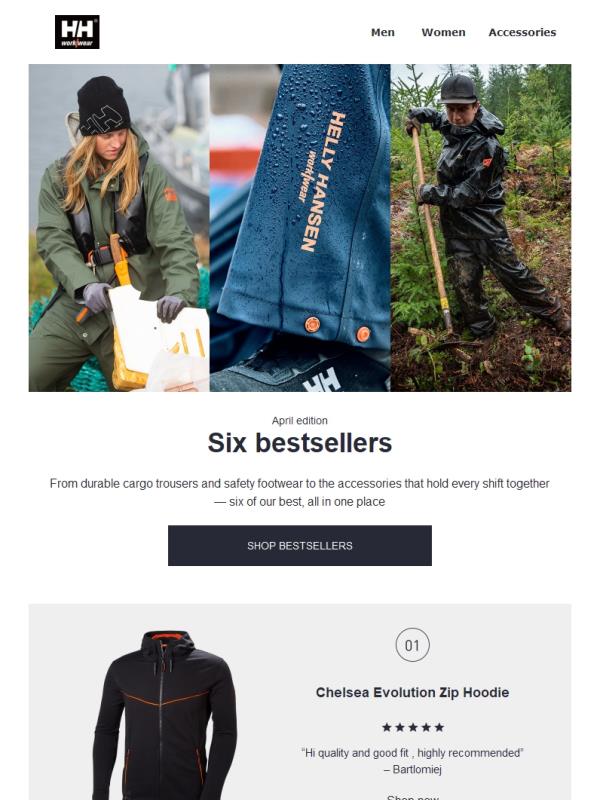 Our most trusted workwear, in one place