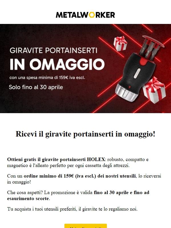 Hai già richiesto il tuo bit HOLEX in omaggio? 🎁