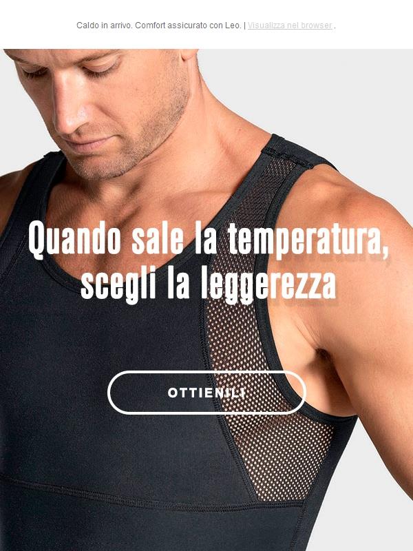 Fresco sempre. Senza sforzo.