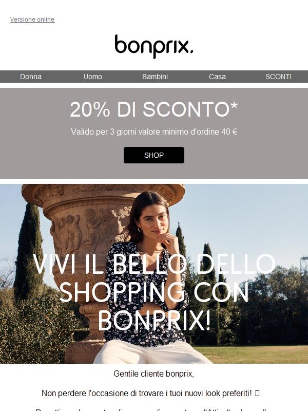 🎈 Solo per altri 3 giorni: 20% di sconto per te! 🎈
