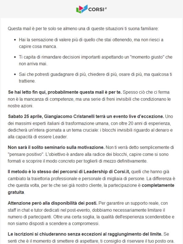3 segnali che non è il mondo a frenarti (sei tu)