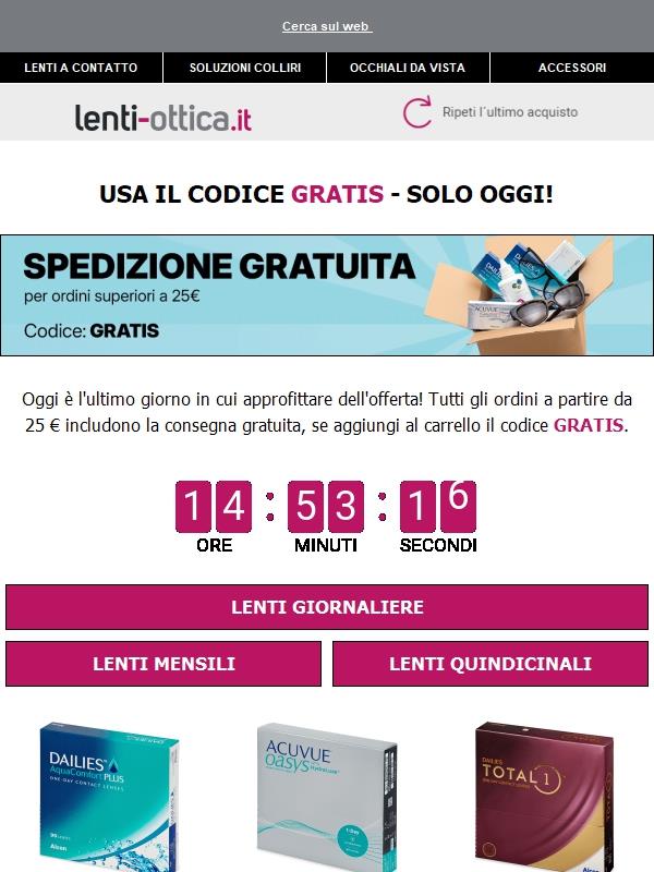 Hai a disposizione ancora solo poco tempo ⚠️