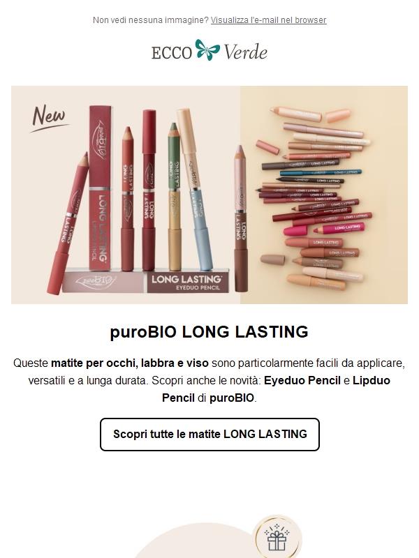 🤩 Make-up LONG LASTING di puroBIO Cosmetics