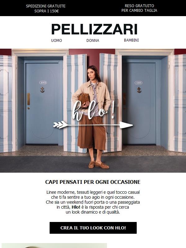 Hlo! e Paul Baker: lo stile che trovi solo negli store Pellizzari