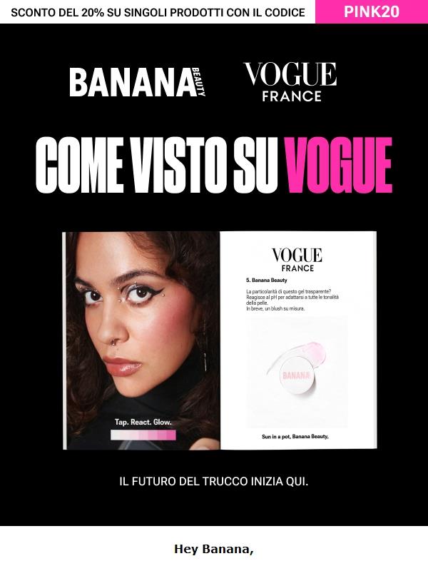 Come visto su VOGUE 👀💗