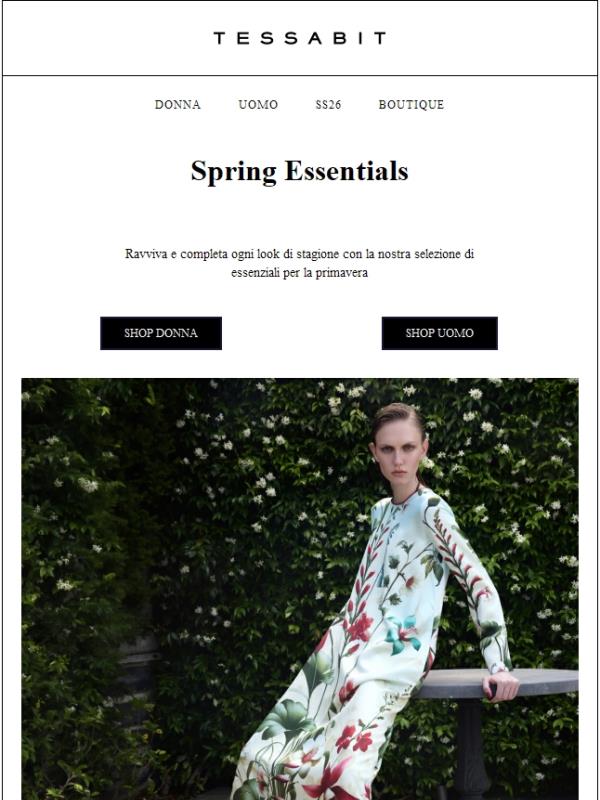 Gli essenziali della primavera