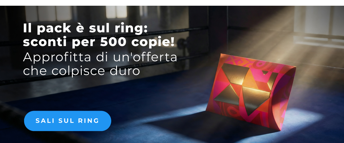 Questa mette k.o.! Sconti per 500 copie!