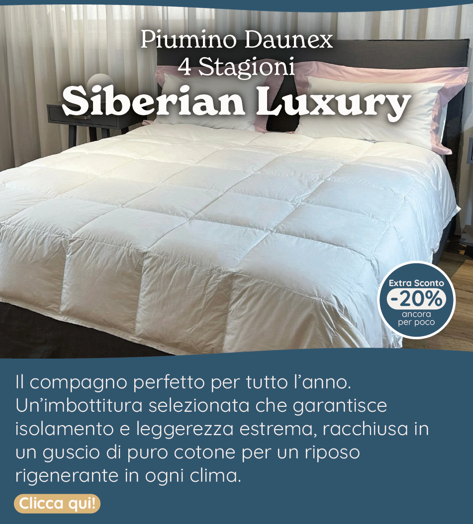 Daunex Siberian Luxury Piumino 4 Stagioni