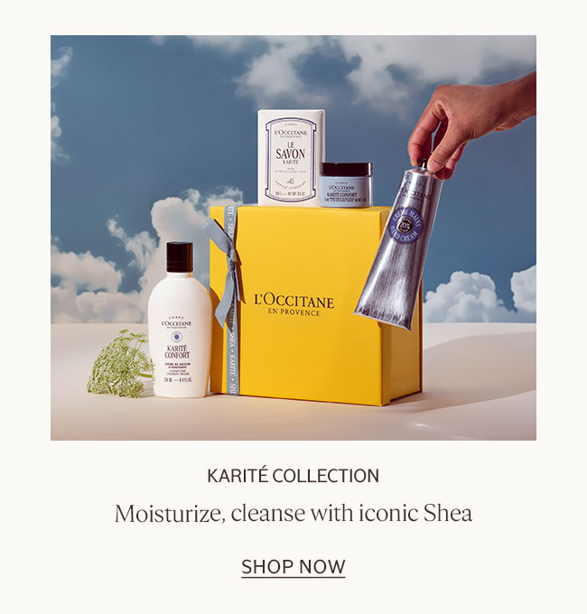 KARITE COLLECTION | MOISTURIZE, CLEANSE WITH ICONIC SHEA | SHOP NOW