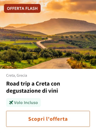 Road trip a Creta con degustazione di vini