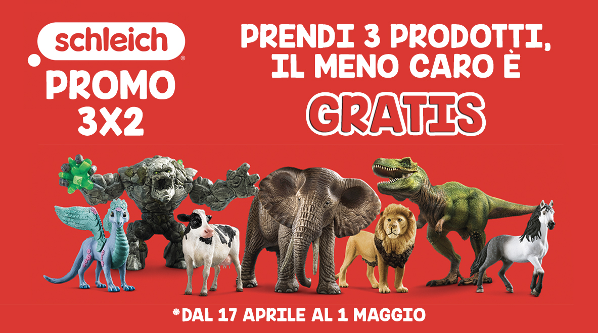 promo 3x2 schleich