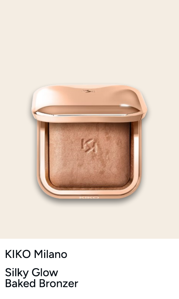 KIKO Milano Silky Glow Baked Bronzer Compatto 8,5 g (varie tonalità)
