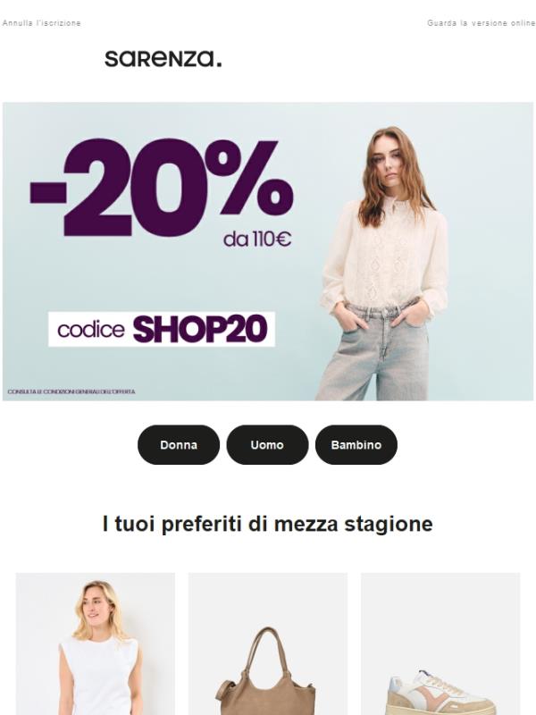 Spazio alla mezza stagione 💫