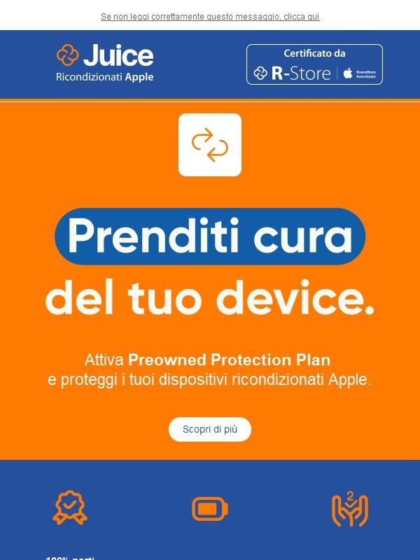 Proteggi il tuo device con Preowned Protection Plan.