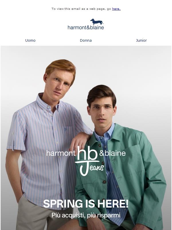 SPRING PROMO HB Jeans: -30% su tutto e -10% Extra dal 2 capo acquistato