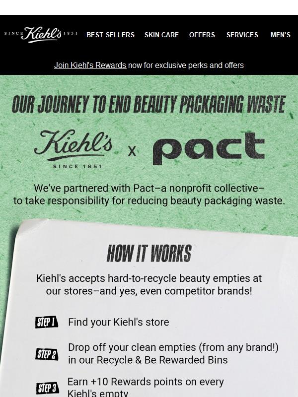 ♻️ Bring Us Your Skincare Empties! (Yes, even other brands)