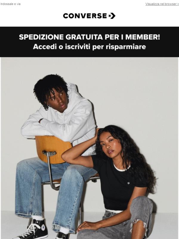 Le Chuck classiche elevano ogni look