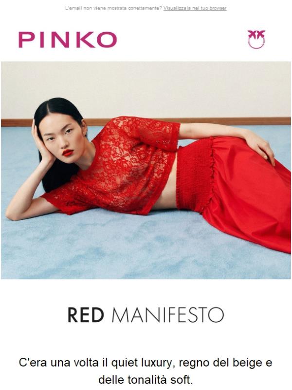 Rosso: il colore da indossare ora