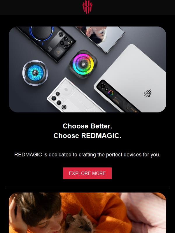 ✨Level up with the best products from REDMAGIC.