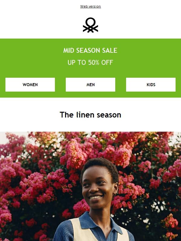 Discover the new Linen collection