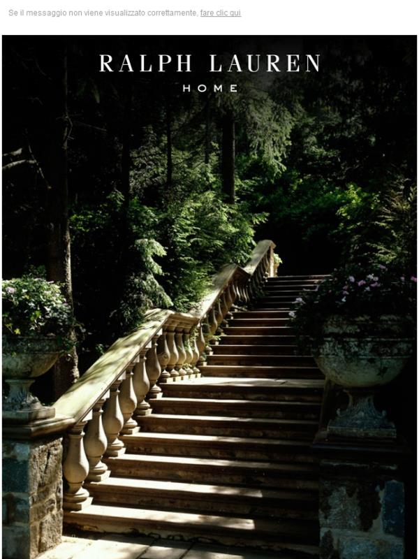 Scopri il mondo di Ralph Lauren Home
