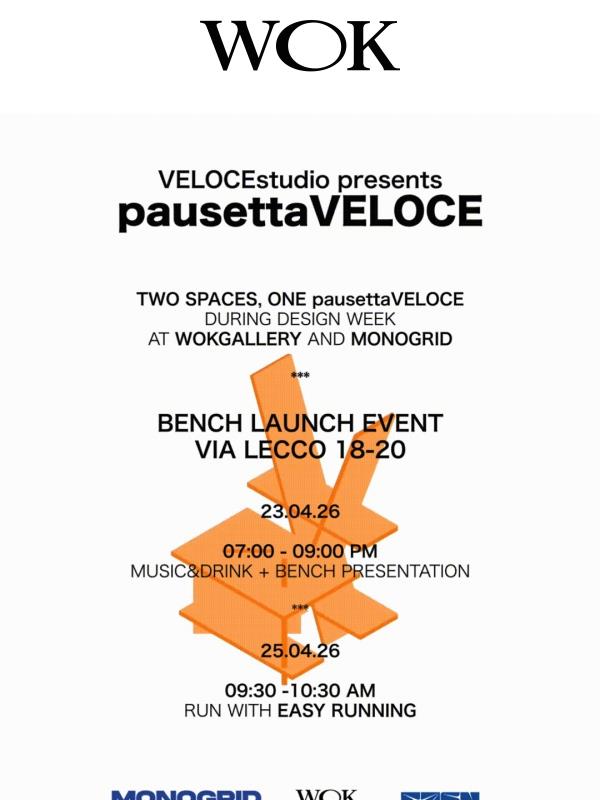 VELOCEStudio presents "PausettaVELOCE"