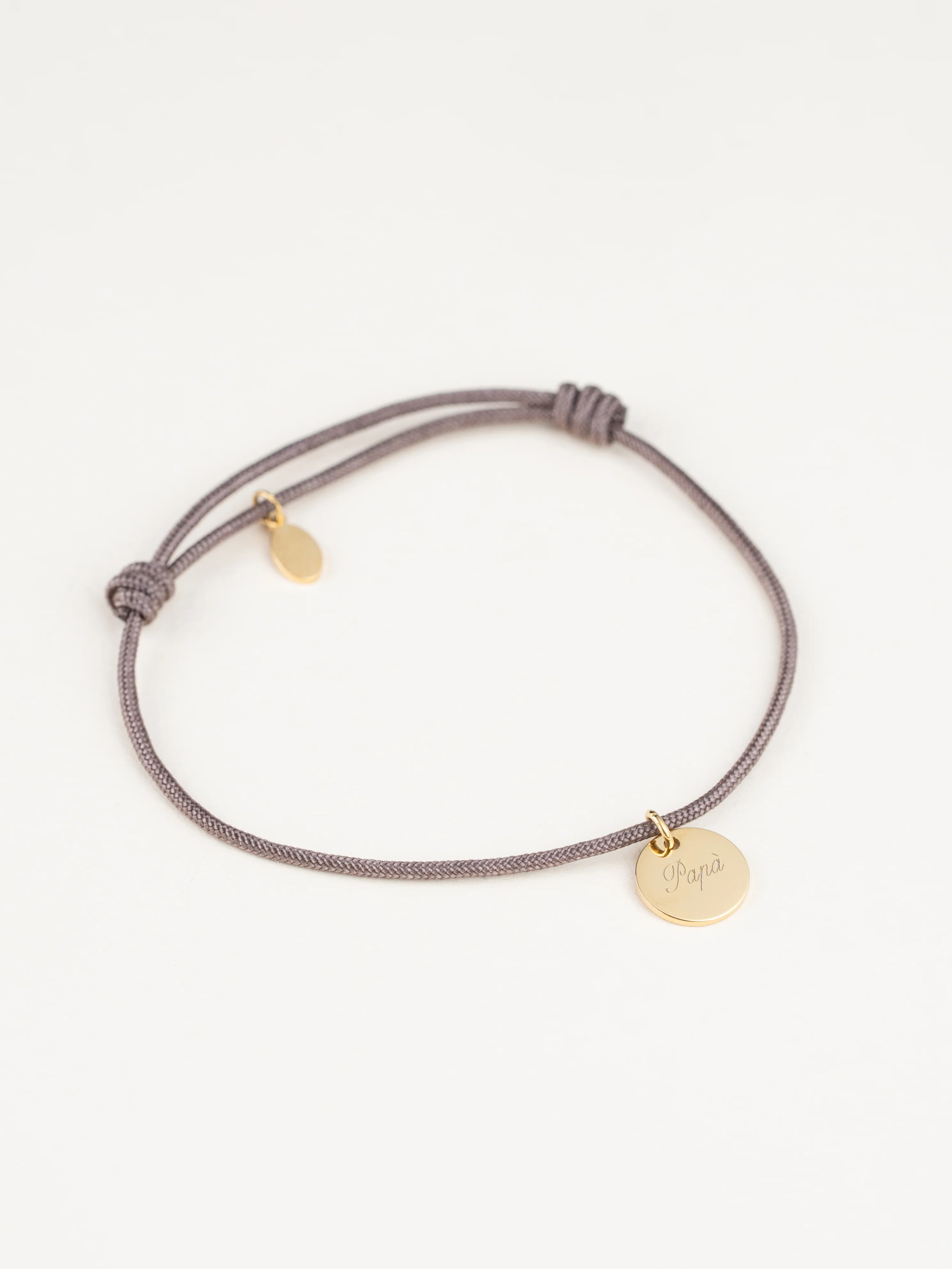 Image of Bracciale Cordoncino Personalizzazione Papà