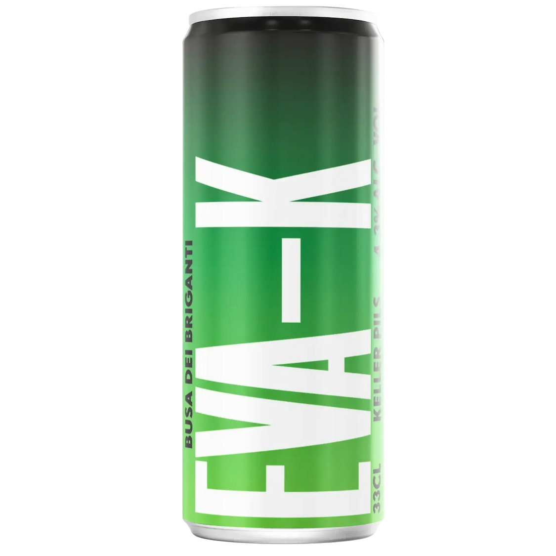 an image of a can of beer with a colorful design