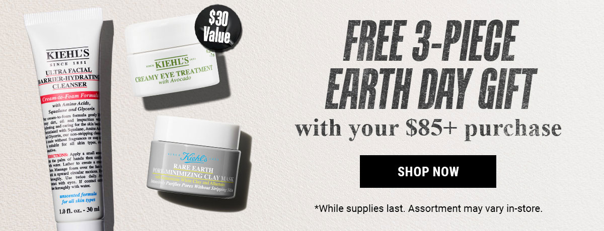 FREE 3-PIECE EARTH DAY GIFT