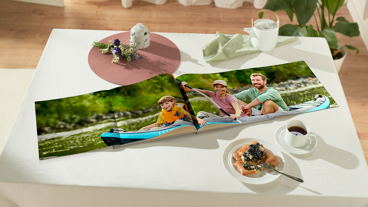 Fotolibro Pixum con pagine panoramiche