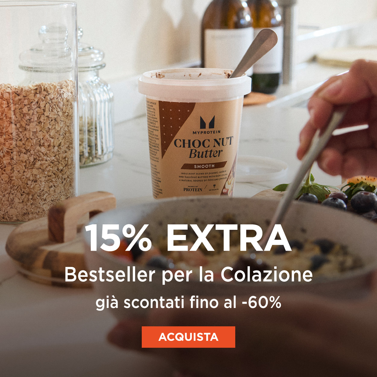 15% extra colazione
