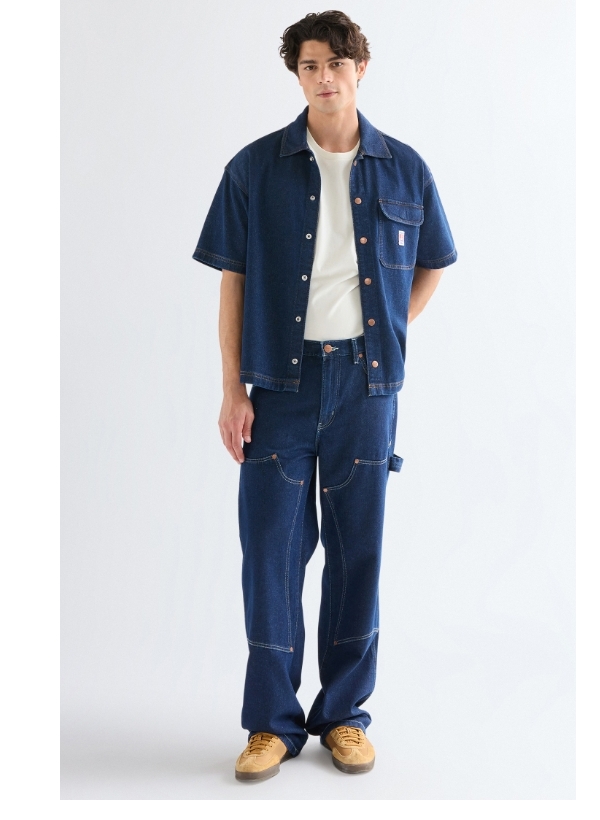 Relaxed Short Sleeve Overshirt