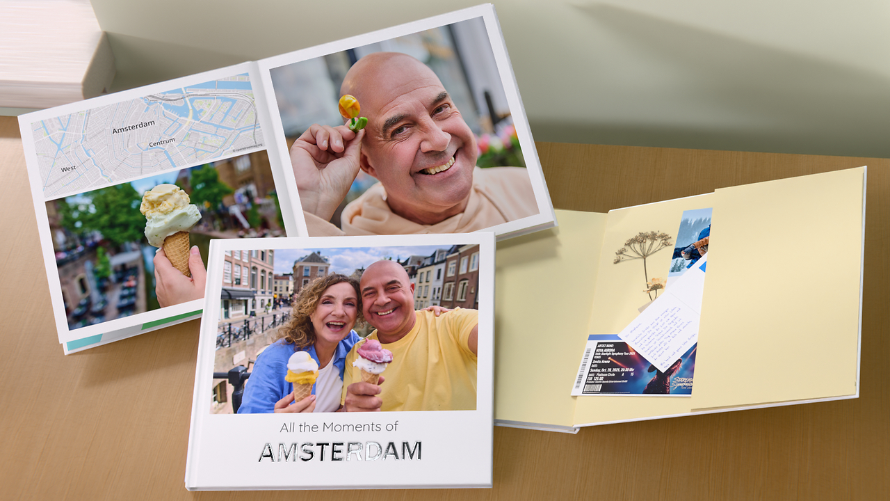 Fotolibro Pixum con tasca porta-ricordi