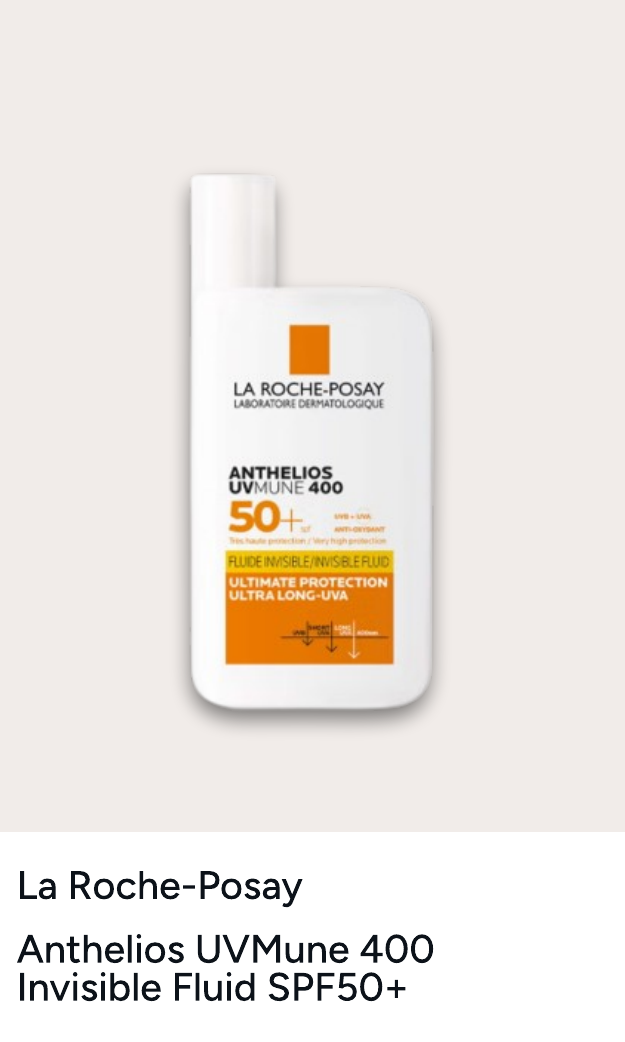 La Roche-Posay Anthelios UVMune 400 Invisible Fluid SPF50+ Crema solare 50ml