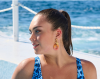 Bikini, fantasia animalier, coppe morbide, spalline regolabili e materiale riciclato