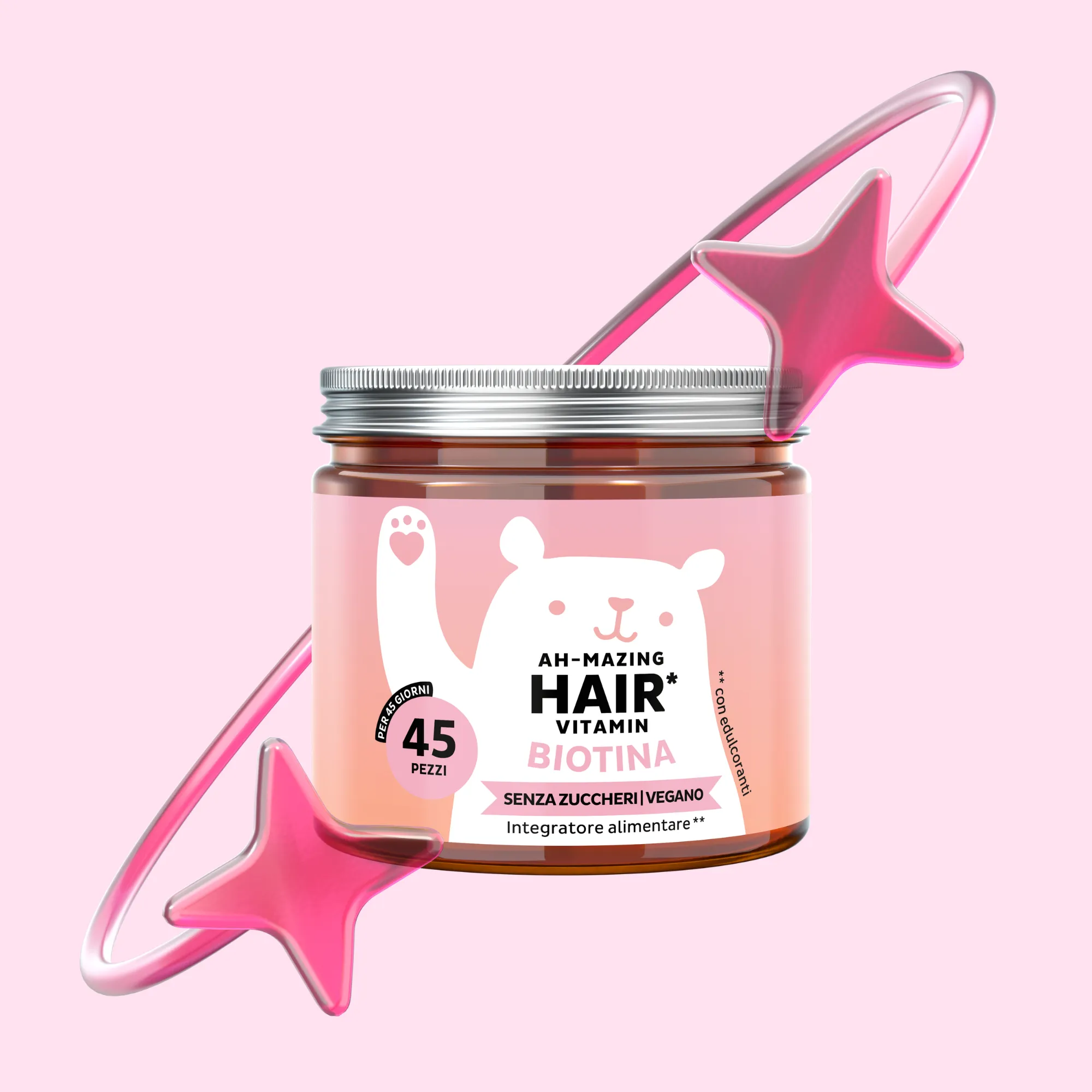 Image of Ah-Mazing Hair* Biotina - Senza zucchero