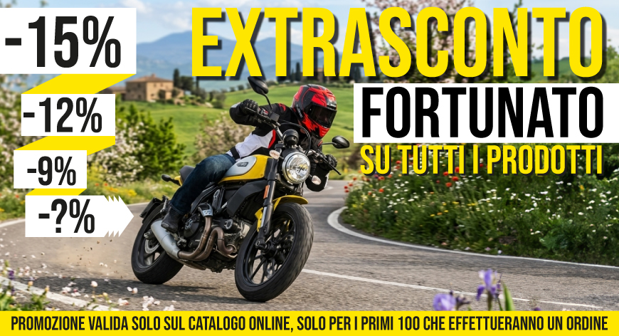 OutletMoto.eu – Extrasconto Fortunato di Aprile