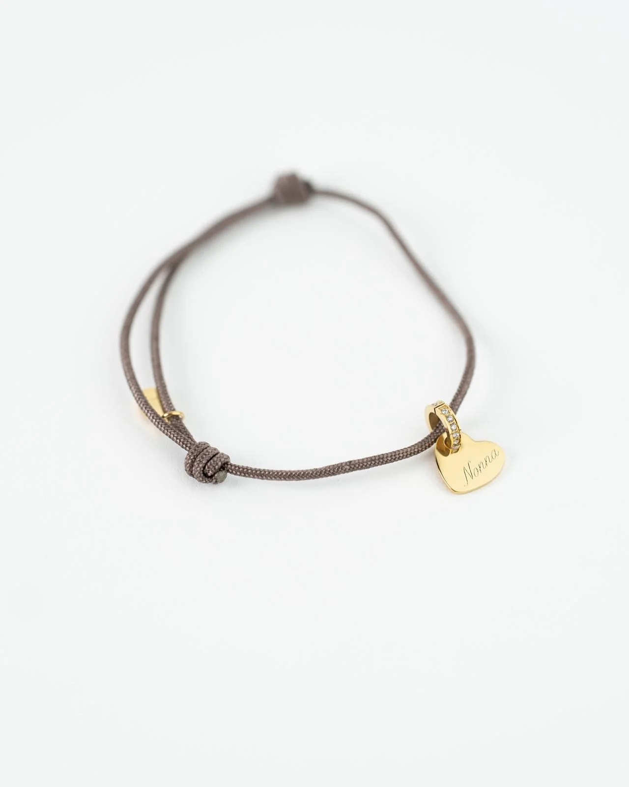 Image of Bracciale Cordoncino Personalizzazione Nonna