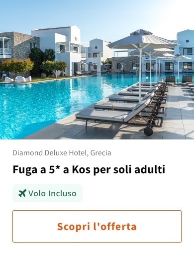Fuga a 5* a Kos per soli adulti