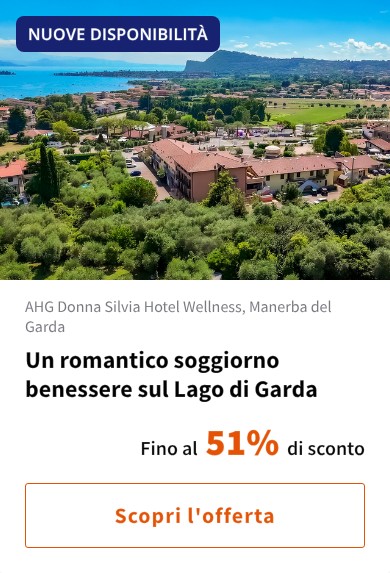 Un romantico soggiorno benessere sul Lago di Garda